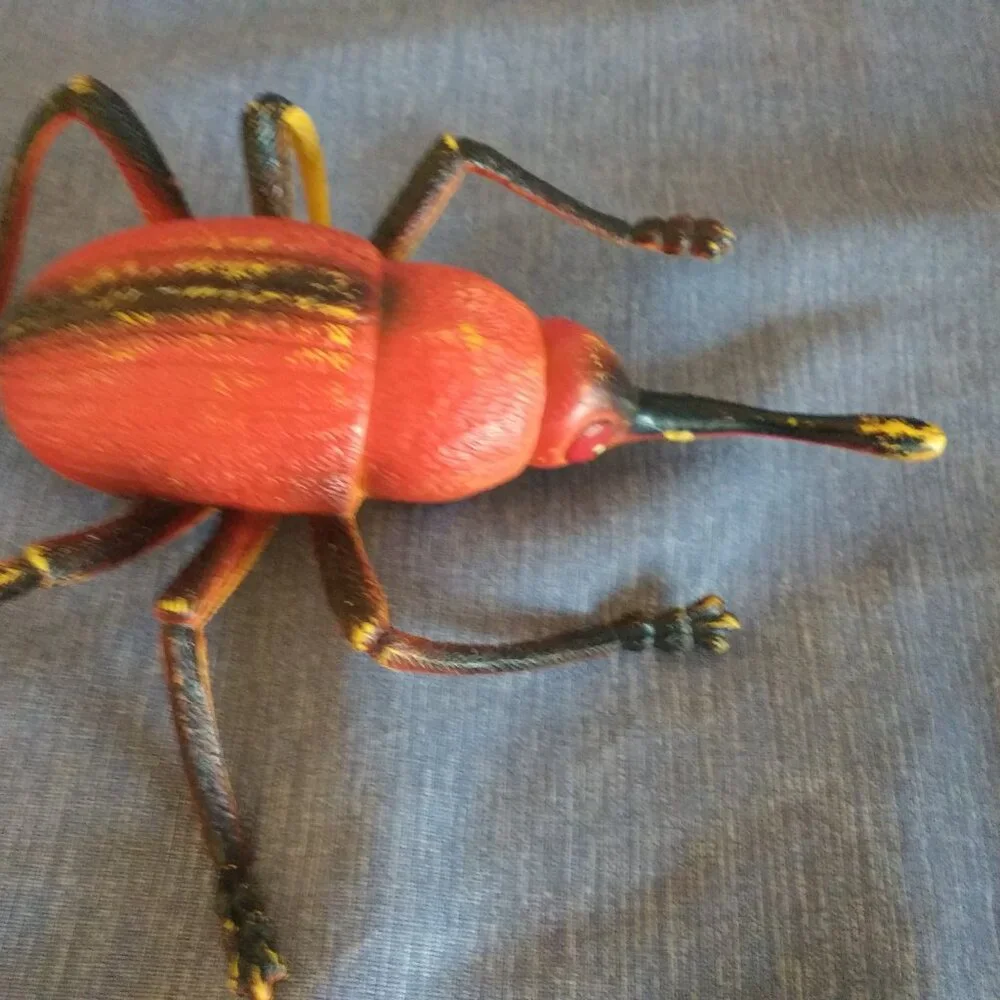 Red Plastic Beetle 7